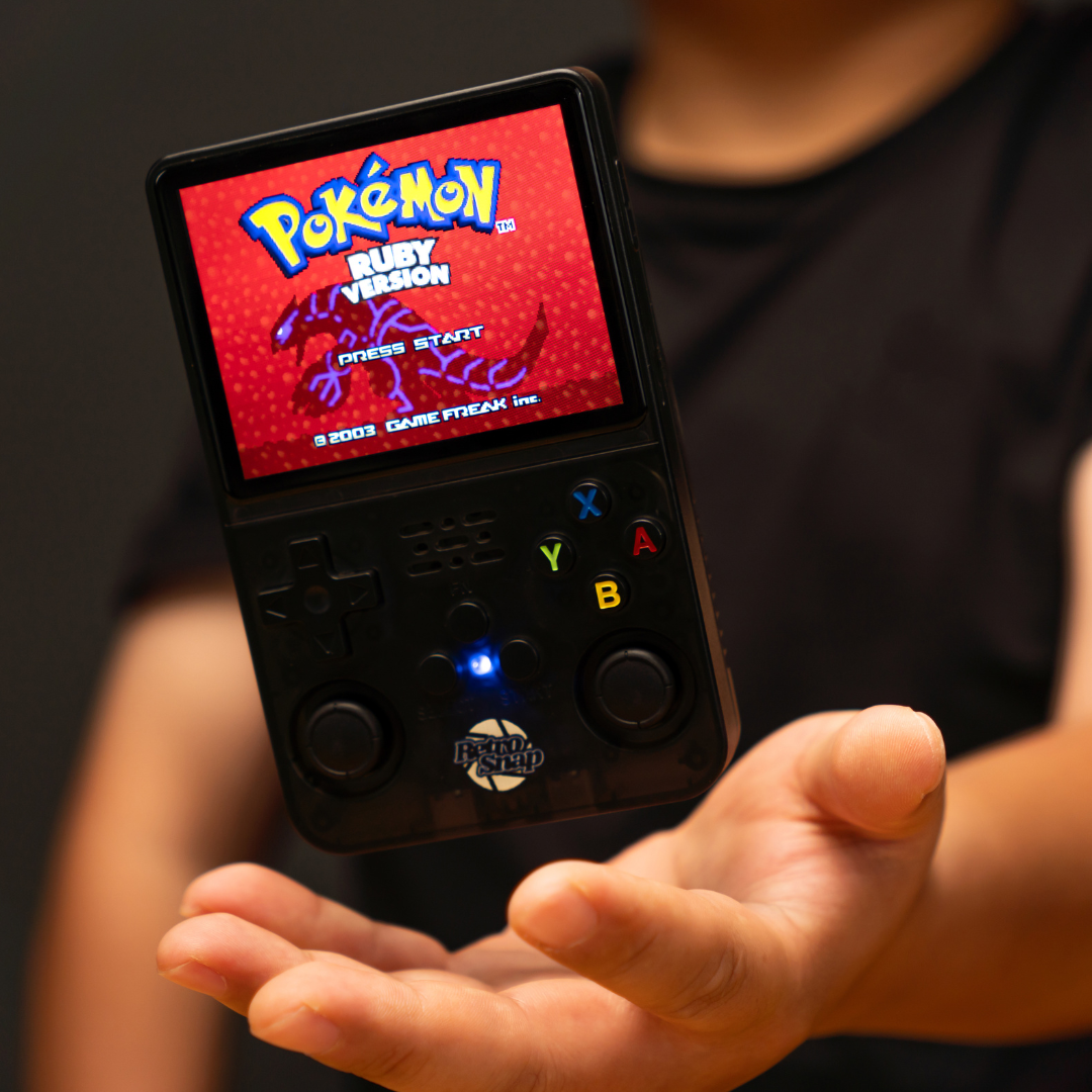 Consola RetroFynn — Sistema de juegos retro portátil (64GB / 128GB)