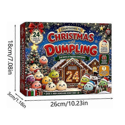 Christmas Dumpling Advent Calendar 2026 – 24-Day Stress Relief Surprise Set