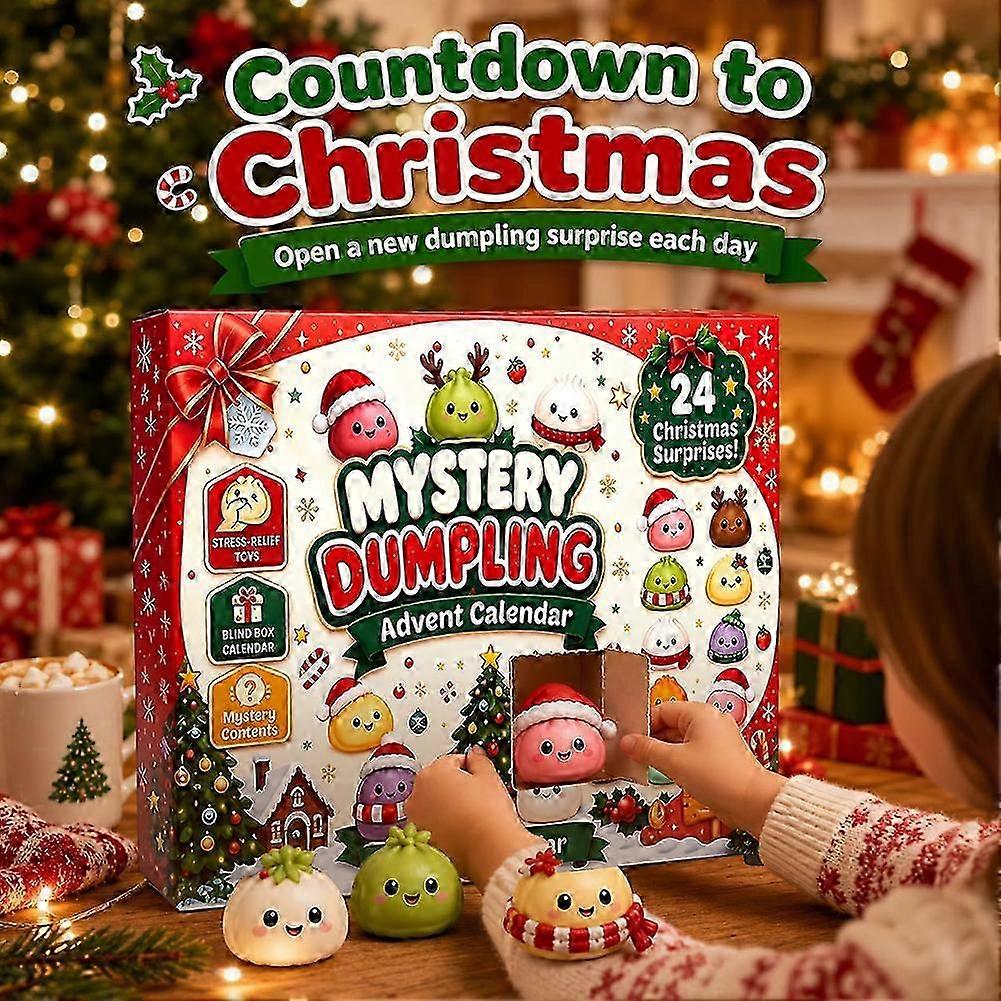 Christmas Dumpling Advent Calendar 2026 – 24-Day Stress Relief Surprise Set