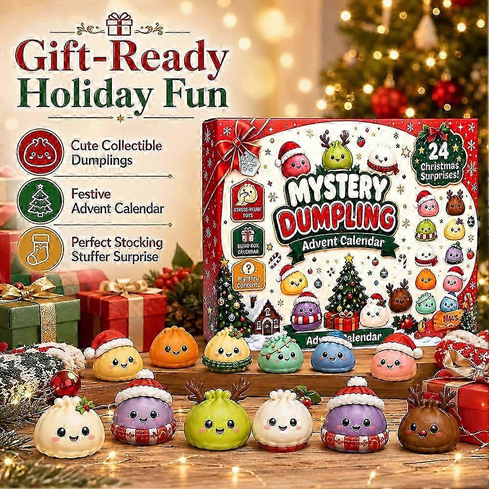 Christmas Dumpling Advent Calendar 2026 – 24-Day Stress Relief Surprise Set