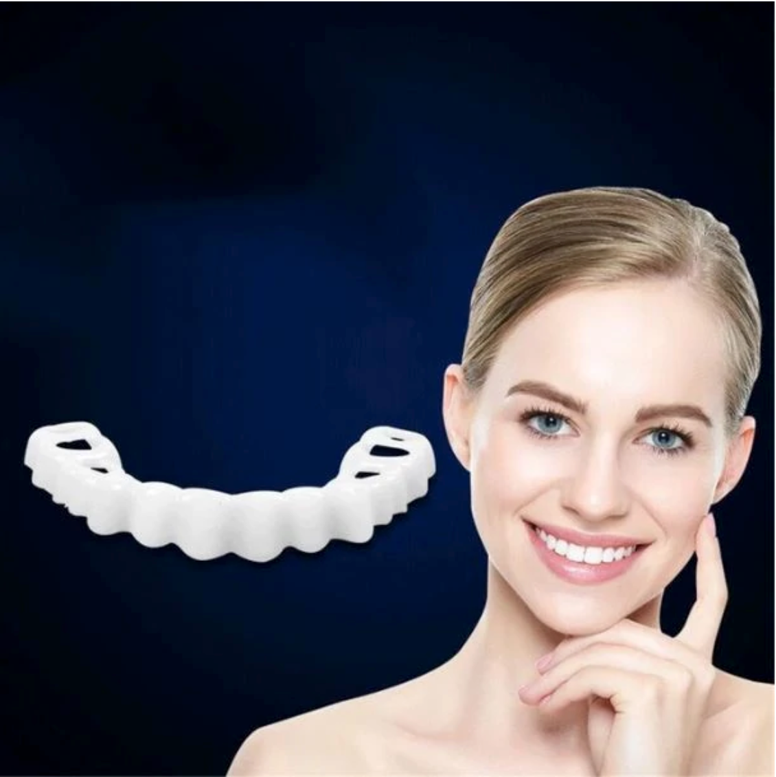 HappySmile™ — Reusable Veneer Set (Top & Bottom)