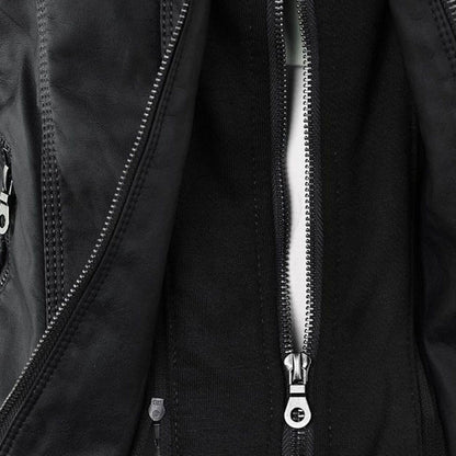 Macarena | Chaqueta Motera con Capucha