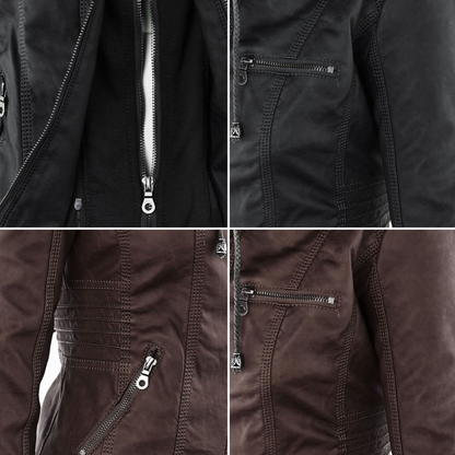 Macarena | Chaqueta Motera con Capucha