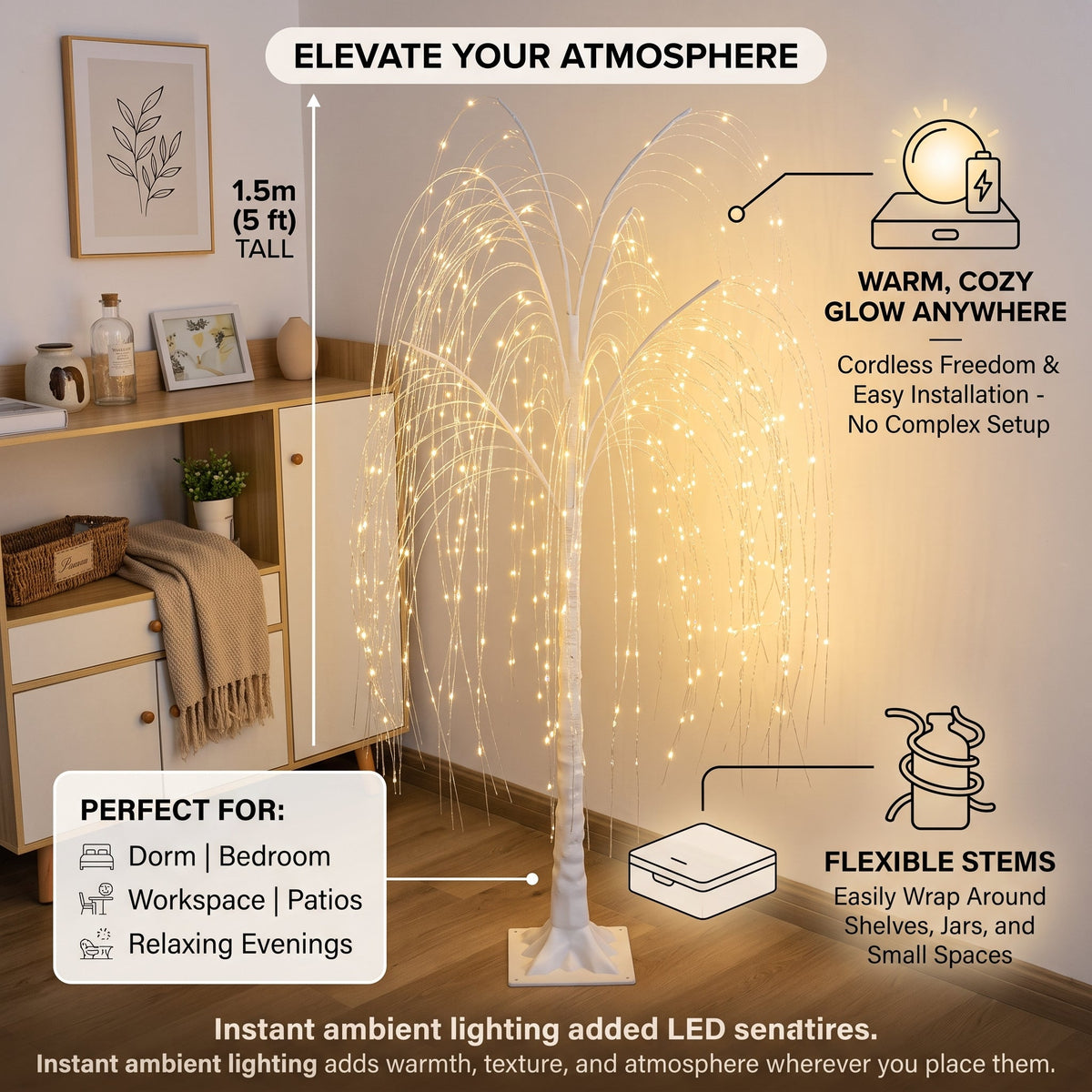 LumiVine – Luces LED ambientales