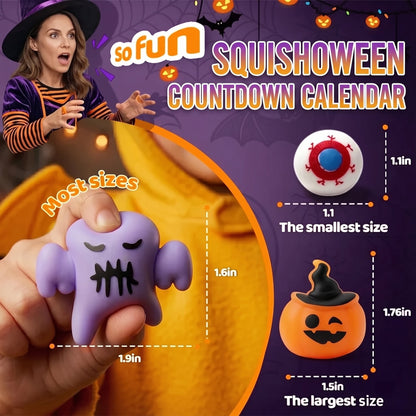 Calendario de cuenta regresiva de Squishoween