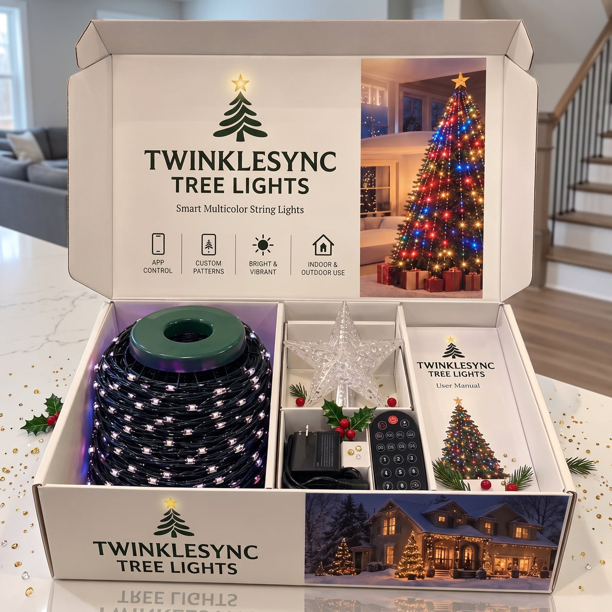 Luces de árbol TwinkleSync