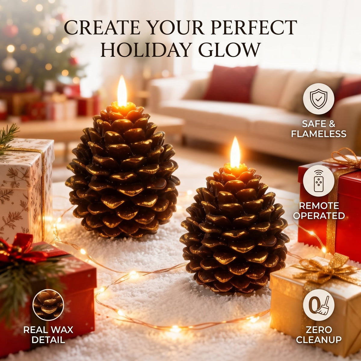 Velas LED Frostelle