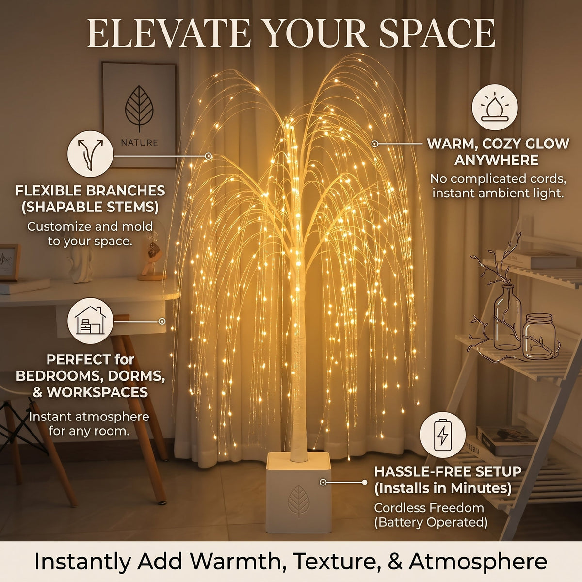 LumiVine – Luces LED ambientales