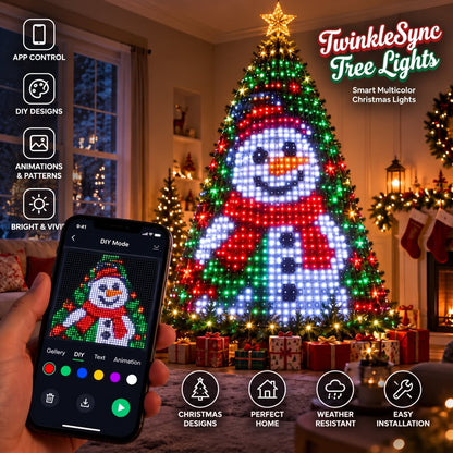 Luces de árbol TwinkleSync
