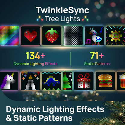 Luces de árbol TwinkleSync