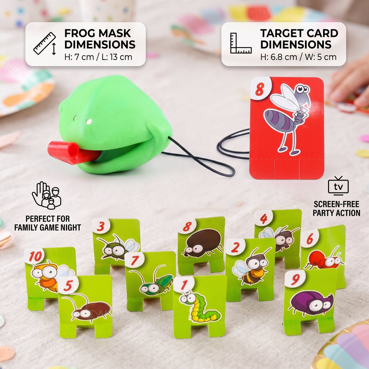 Frog Tongue Party Game