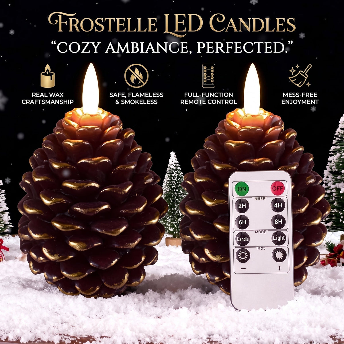 Velas LED Frostelle