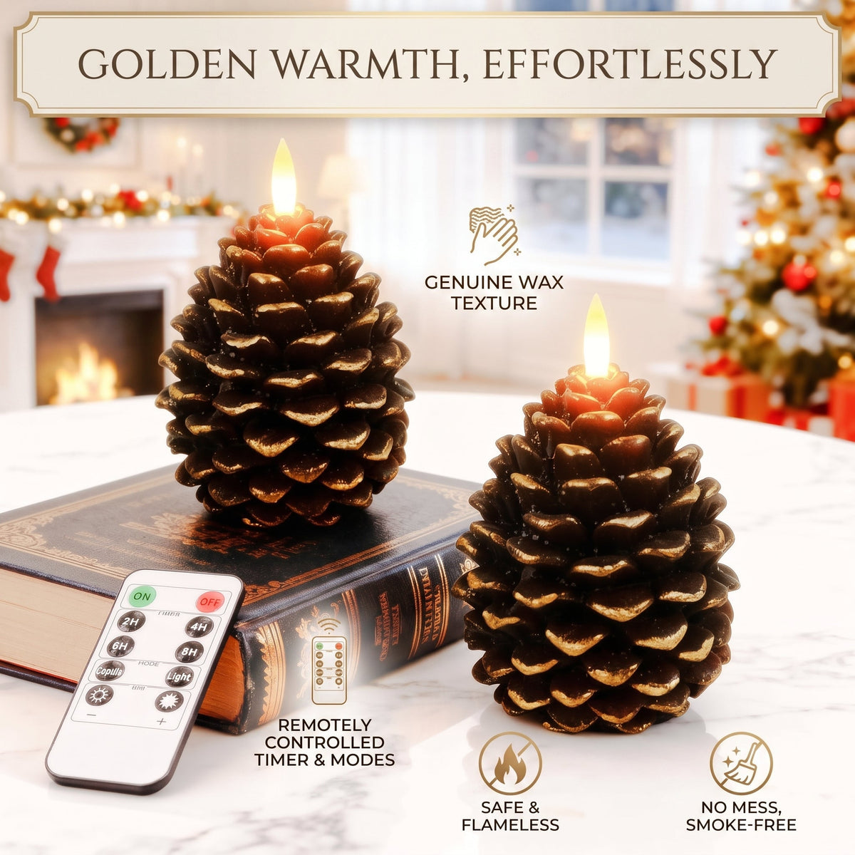 Velas LED Frostelle