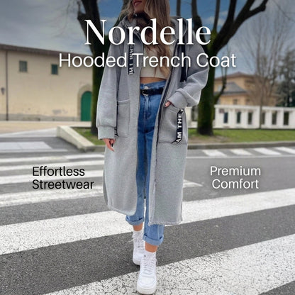Nordelle - Hooded Trench Coat