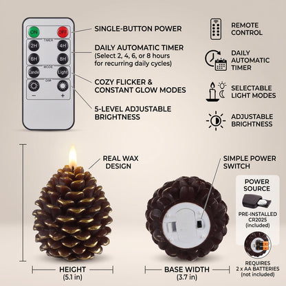 Velas LED Frostelle