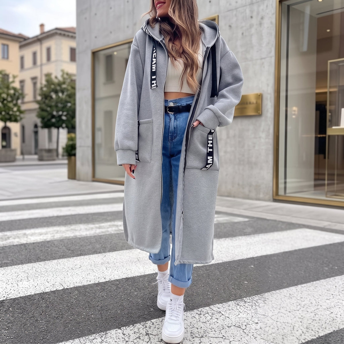 Nordelle - Hooded Trench Coat