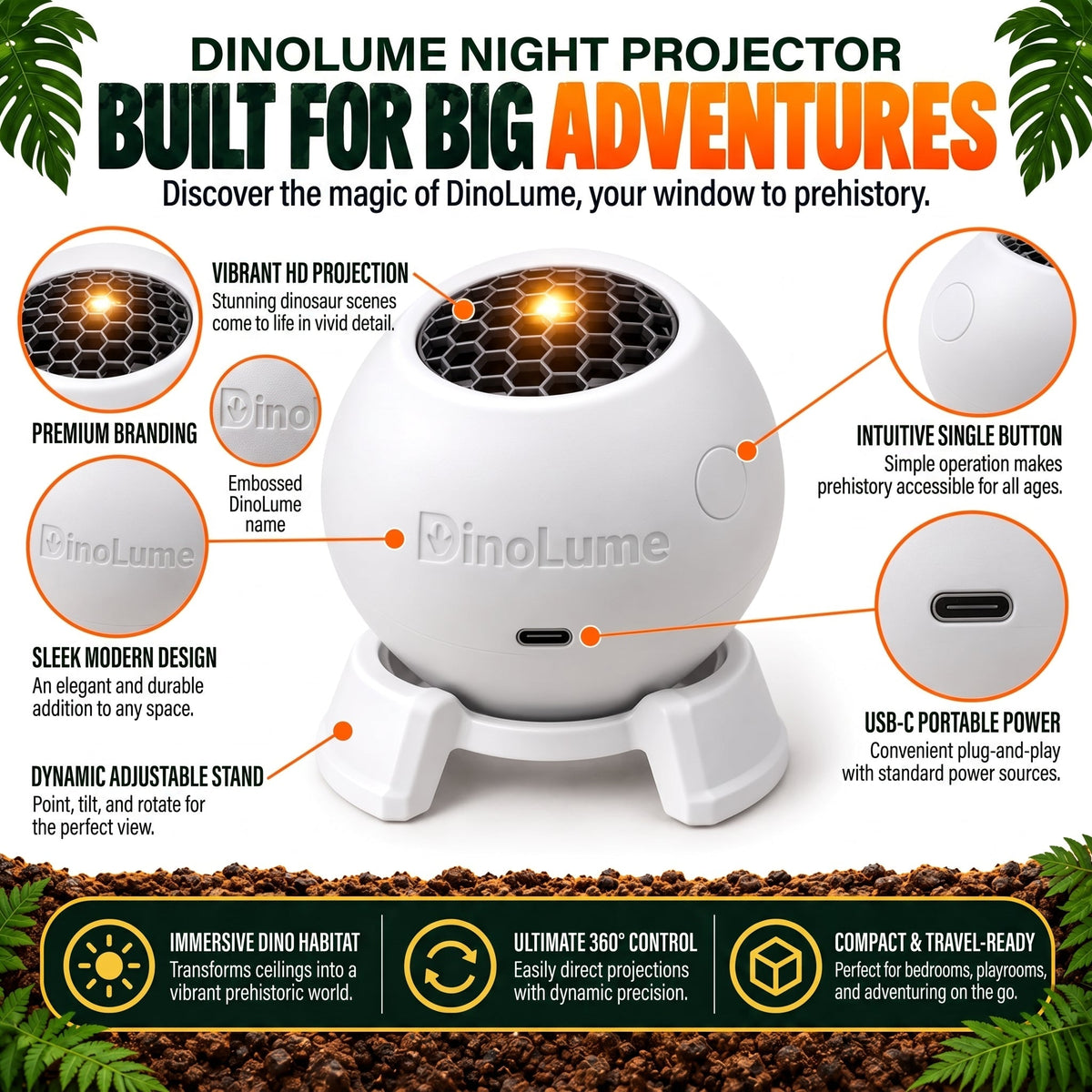 DinoLume Night Projector