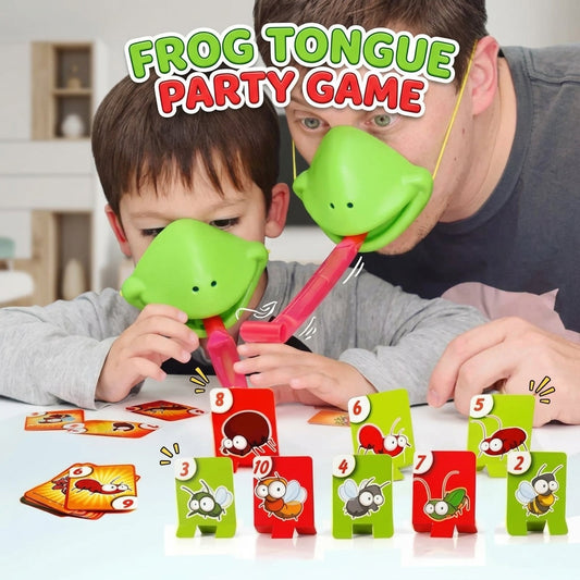 Juego de mesa de la lengua de rana