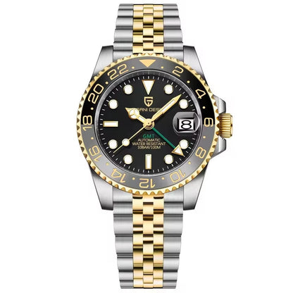 Reloj GMT automático de viaje: diseñado para estilos de vida globales
