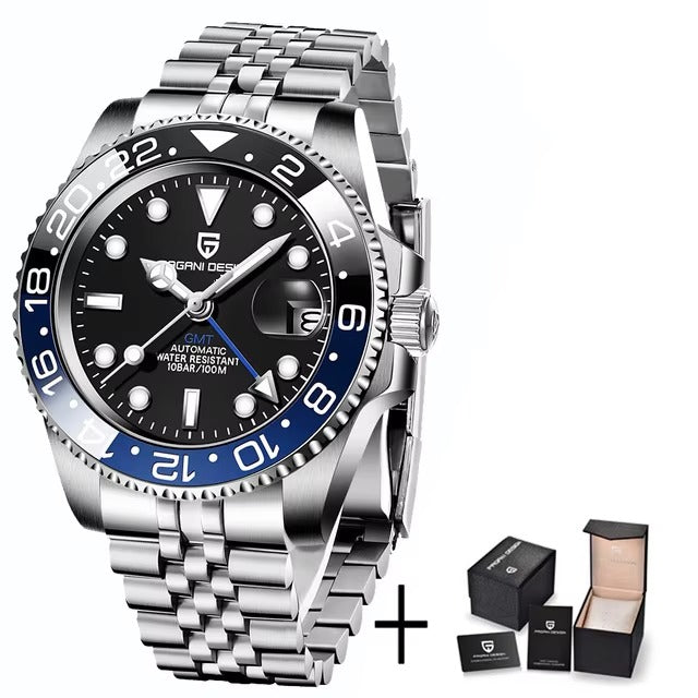 Reloj GMT automático de viaje: diseñado para estilos de vida globales