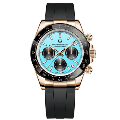 Reloj automático estilo DAYTONA con calibre NH35 (40 mm, cristal de zafiro)