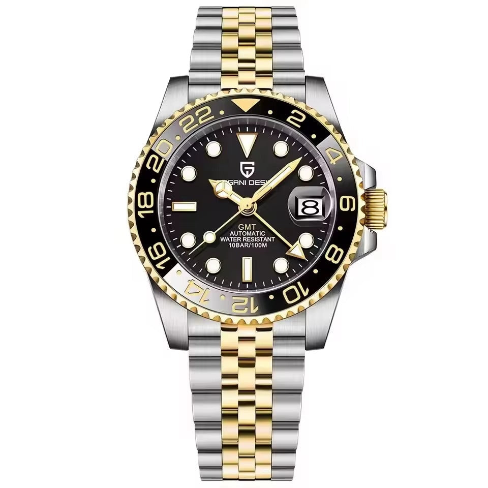 Reloj GMT automático de viaje: diseñado para estilos de vida globales