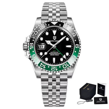 Reloj GMT automático de viaje: diseñado para estilos de vida globales