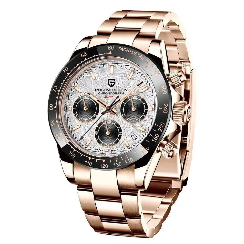 Reloj automático estilo DAYTONA con calibre NH35 (40 mm, cristal de zafiro)