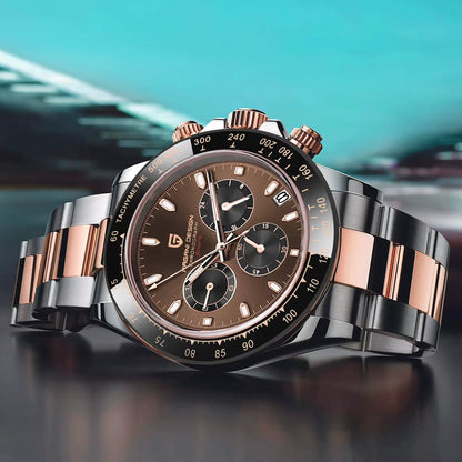 Reloj automático estilo DAYTONA con calibre NH35 (40 mm, cristal de zafiro)