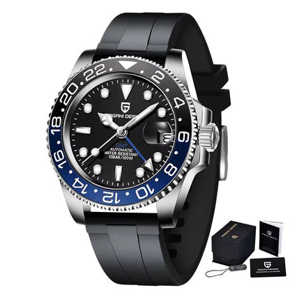 Reloj GMT automático de viaje: diseñado para estilos de vida globales