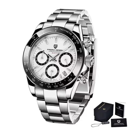 Reloj automático estilo DAYTONA con calibre NH35 (40 mm, cristal de zafiro)