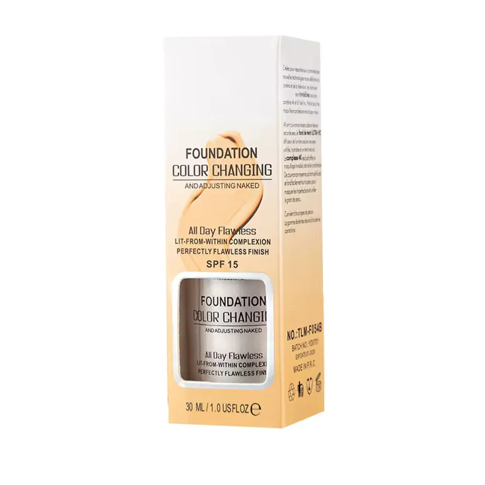 (2x1) Base de maquillaje Super Magic Glow: cambia de color