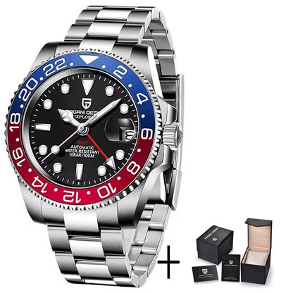 Reloj GMT automático de viaje: diseñado para estilos de vida globales