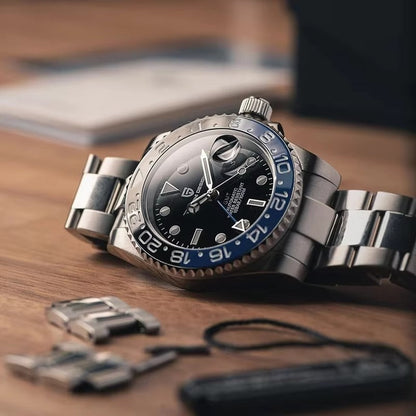 Reloj GMT automático de viaje: diseñado para estilos de vida globales