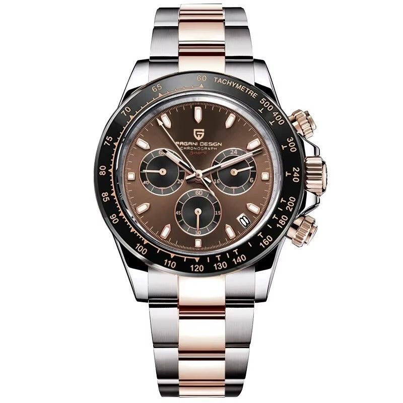 Reloj automático estilo DAYTONA con calibre NH35 (40 mm, cristal de zafiro)