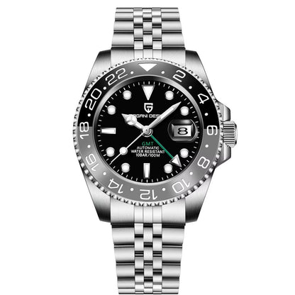 Reloj GMT automático de viaje: diseñado para estilos de vida globales