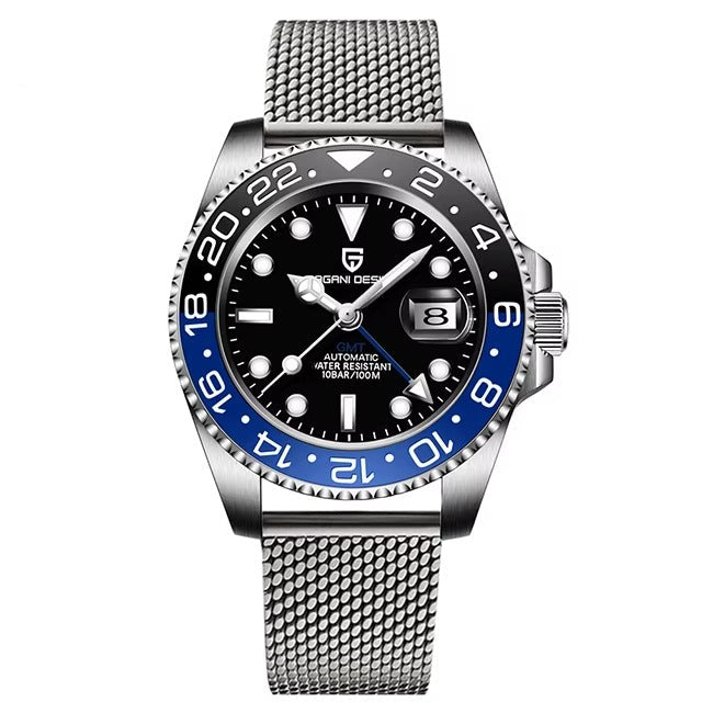 Reloj GMT automático de viaje: diseñado para estilos de vida globales