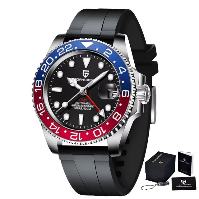Reloj GMT automático de viaje: diseñado para estilos de vida globales