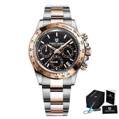 Reloj automático estilo DAYTONA con calibre NH35 (40 mm, cristal de zafiro)
