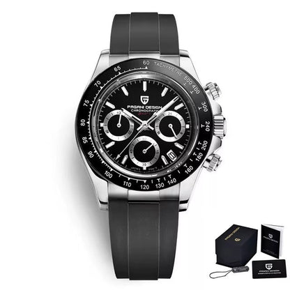 Reloj automático estilo DAYTONA con calibre NH35 (40 mm, cristal de zafiro)