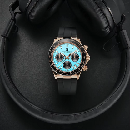 Reloj automático estilo DAYTONA con calibre NH35 (40 mm, cristal de zafiro)