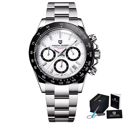 Reloj automático estilo DAYTONA con calibre NH35 (40 mm, cristal de zafiro)