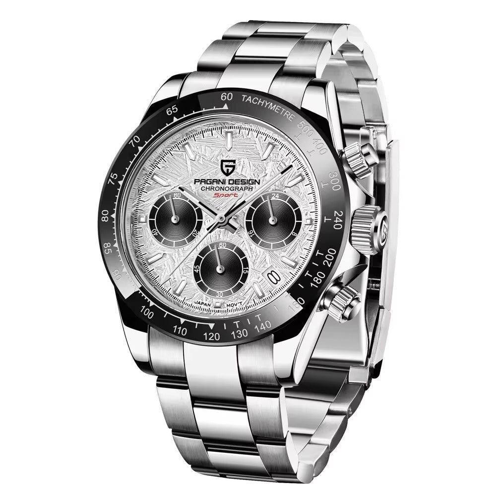 Reloj automático estilo DAYTONA con calibre NH35 (40 mm, cristal de zafiro)