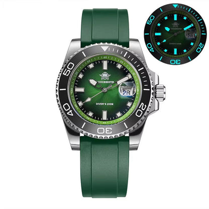 Automatic Submariner-Style Diver Watch (41mm, Sapphire Crystal)