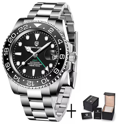 Reloj GMT automático de viaje: diseñado para estilos de vida globales