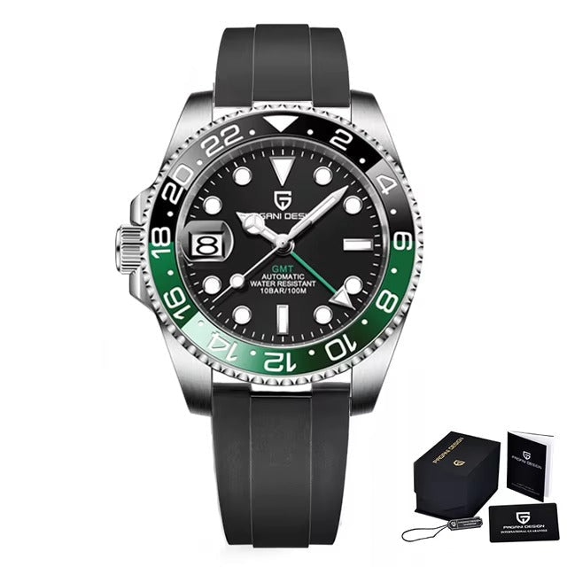 Reloj GMT automático de viaje: diseñado para estilos de vida globales