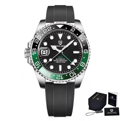 Reloj GMT automático de viaje: diseñado para estilos de vida globales