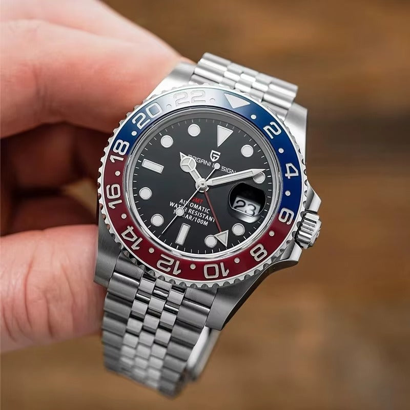 Reloj GMT automático de viaje: diseñado para estilos de vida globales