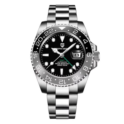 Reloj GMT automático de viaje: diseñado para estilos de vida globales