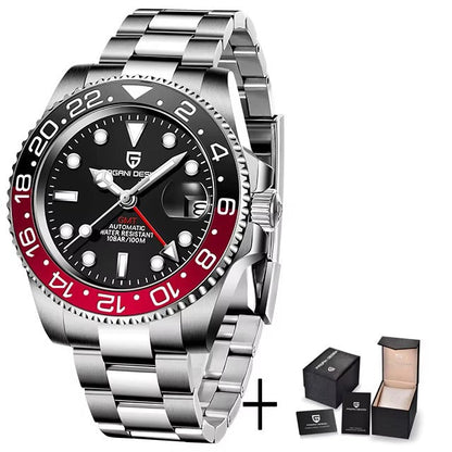 Reloj GMT automático de viaje: diseñado para estilos de vida globales